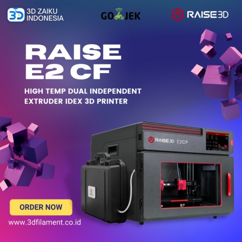 Raise 3D E2 CF High Temp Dual Independent Extruder IDEX 3D Printer